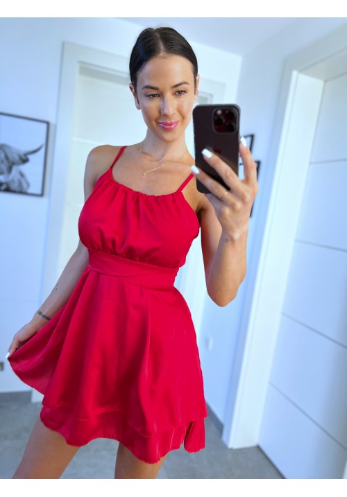 Červené šaty Simi 