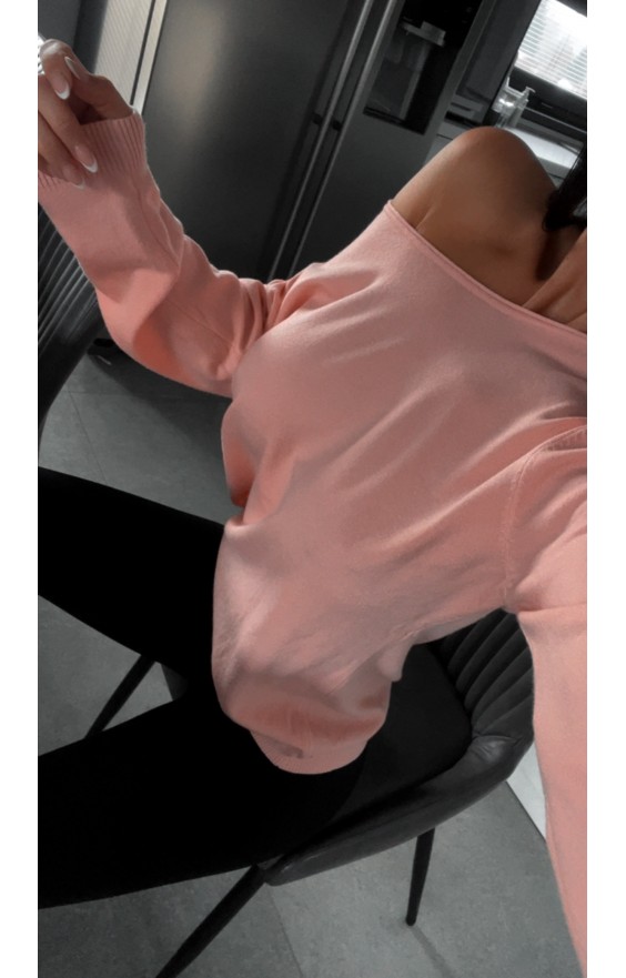 Růžový svetr Sabina 