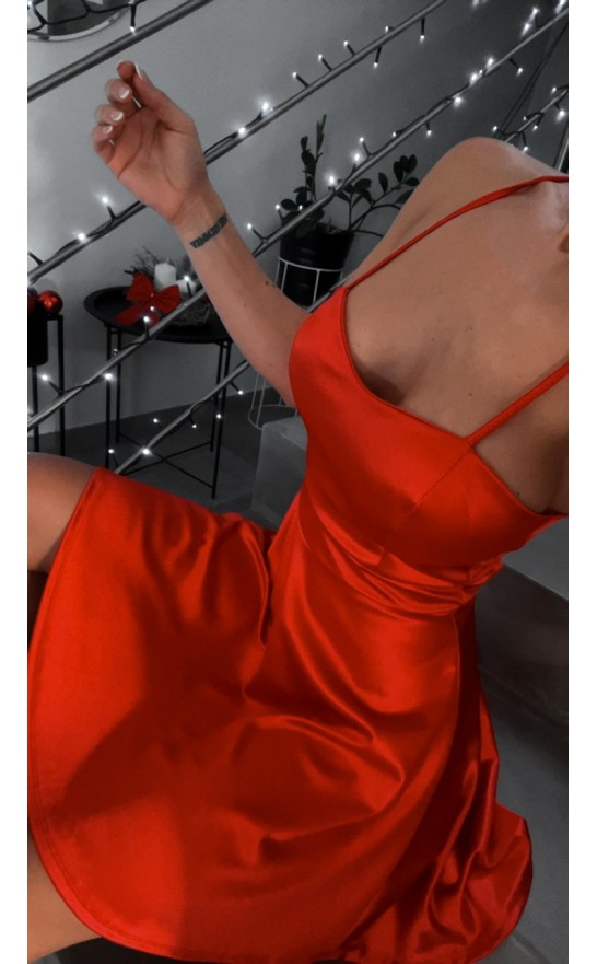 Červené šaty Lacy Červené šaty Lacy