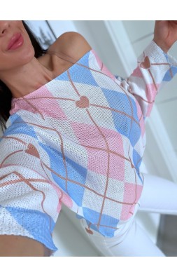 Jarní svetřík model 4 