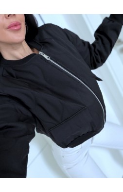 Černá jarní bundička Sia 