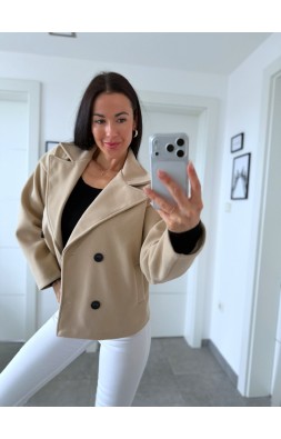 Jarní krémové sako Mia 