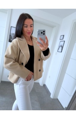 Jarní krémové sako Mia 