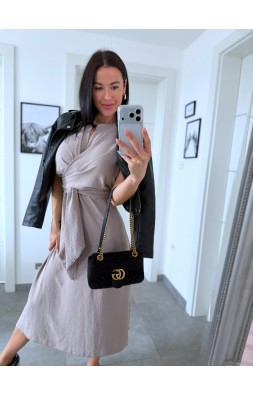 Béžové šaty Valerie 