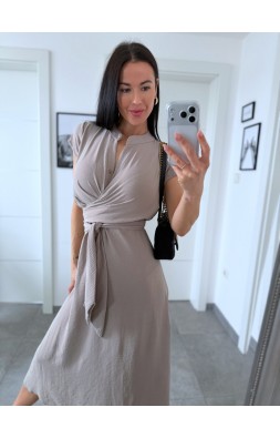 Béžové šaty Valerie 