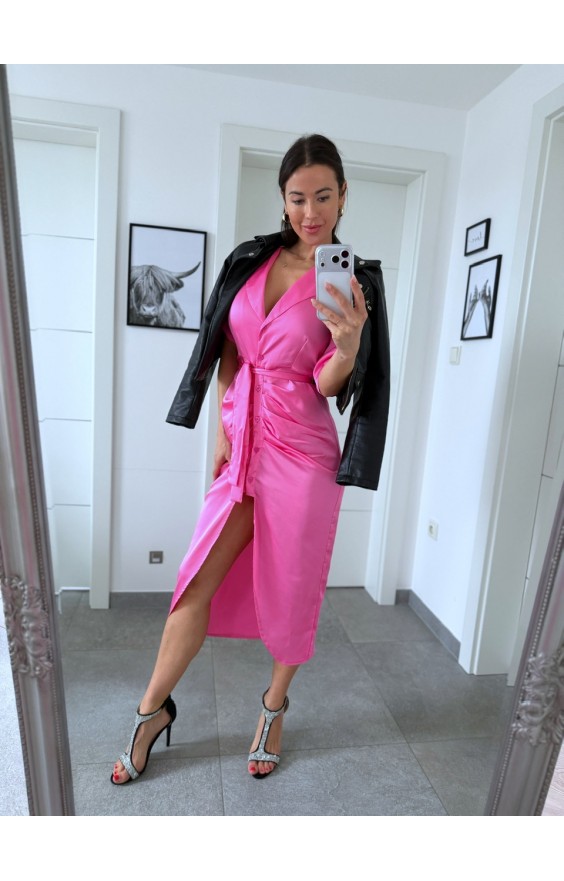 Středně růžové šaty Katy 