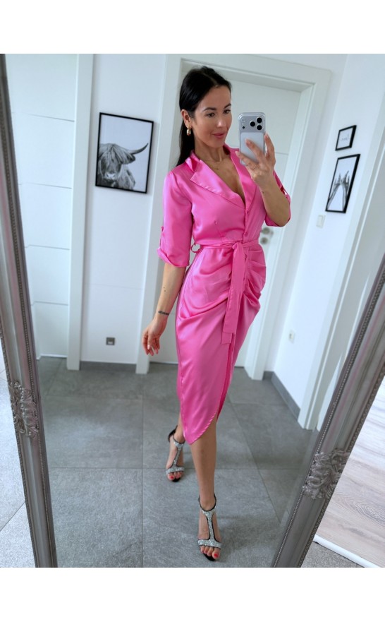 Středně růžové šaty Katy 