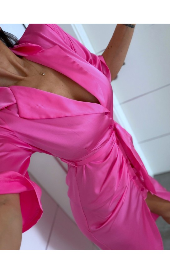 Středně růžové šaty Katy 