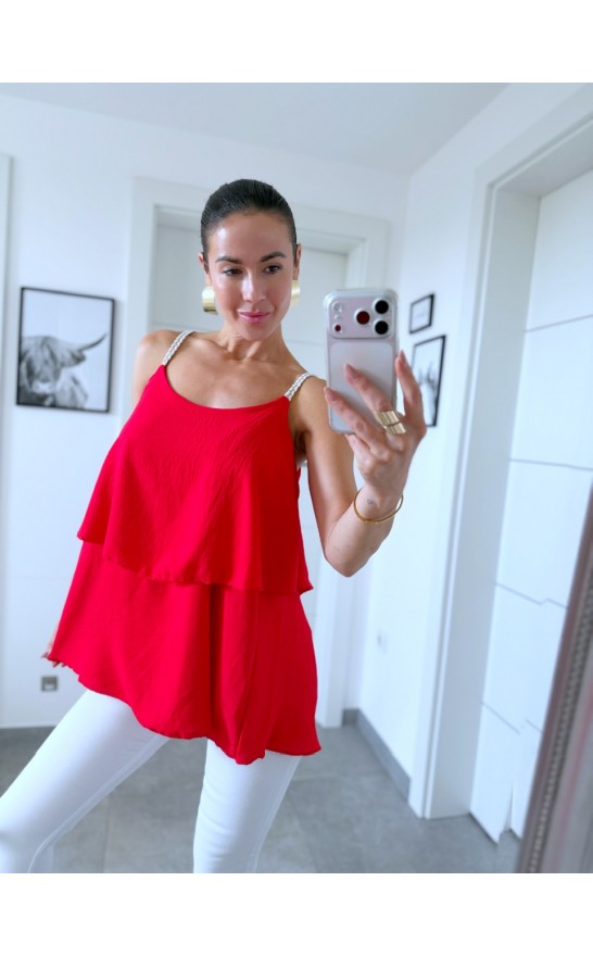 Rudá halenka Viola 
