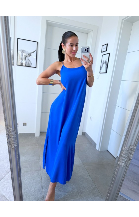 Královsky modré šaty Star 