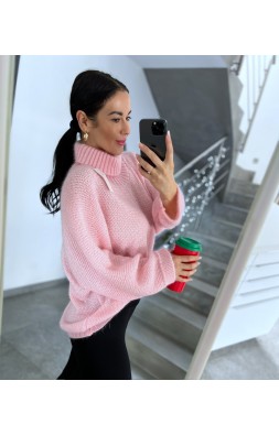 Růžový svetr Casy 