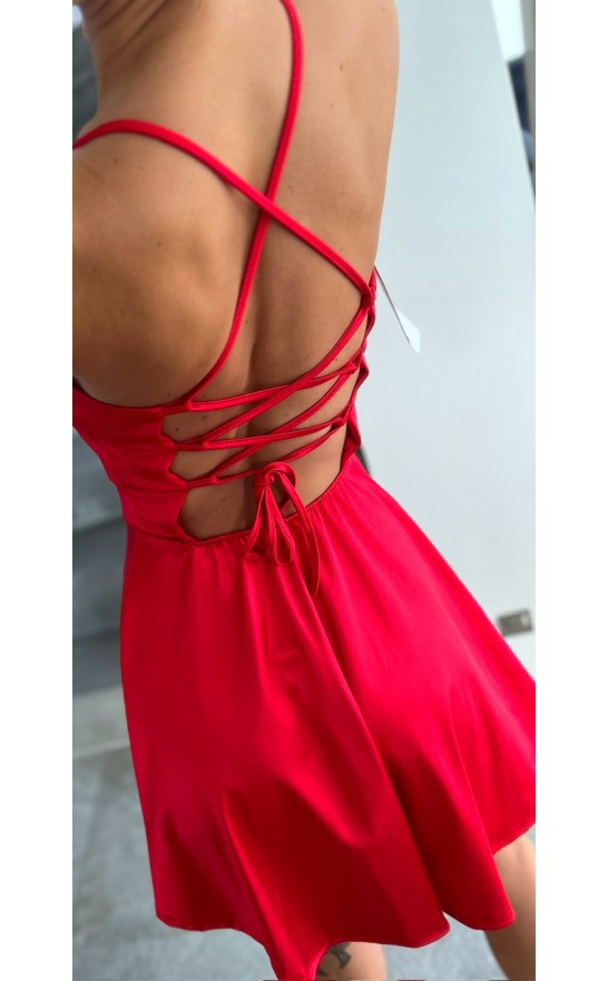 Červené šaty Lacy Červené šaty Lacy