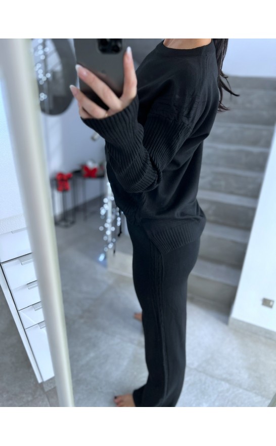 Černý luxusní komplet Černý luxusní komplet