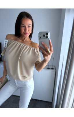 Krémová halenka Lea