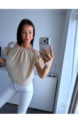 Krémová halenka Lea