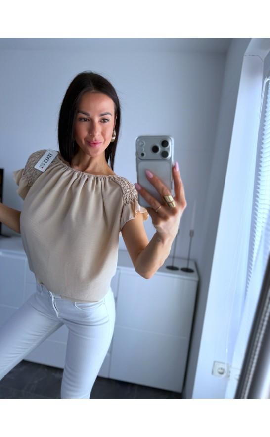 Krémová halenka Lea