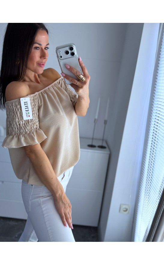 Krémová halenka Lea
