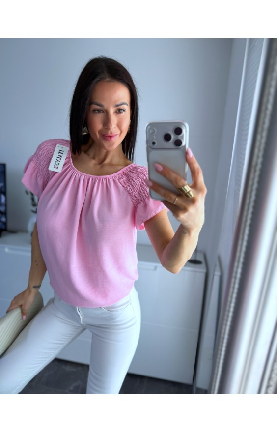 Růžová halenka Lea 