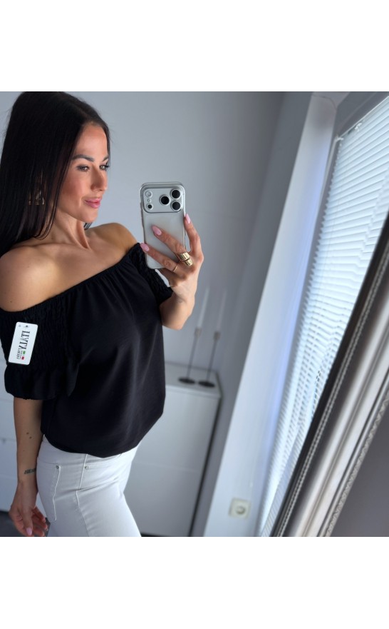 Černá halenka Lea 