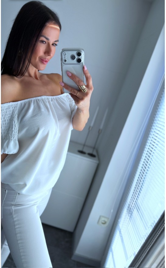 Bílá halenka Lea 