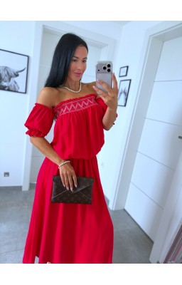 Červené šaty Katy 