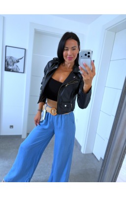 Klahoty DENIM barva světle modrá + pásek zdarma 