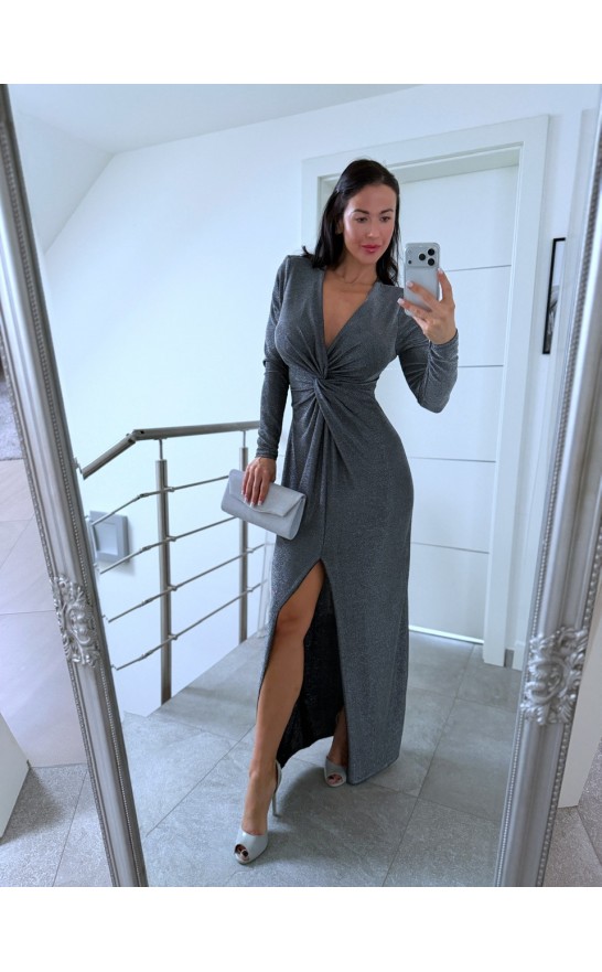 Stříbrné šaty Loty