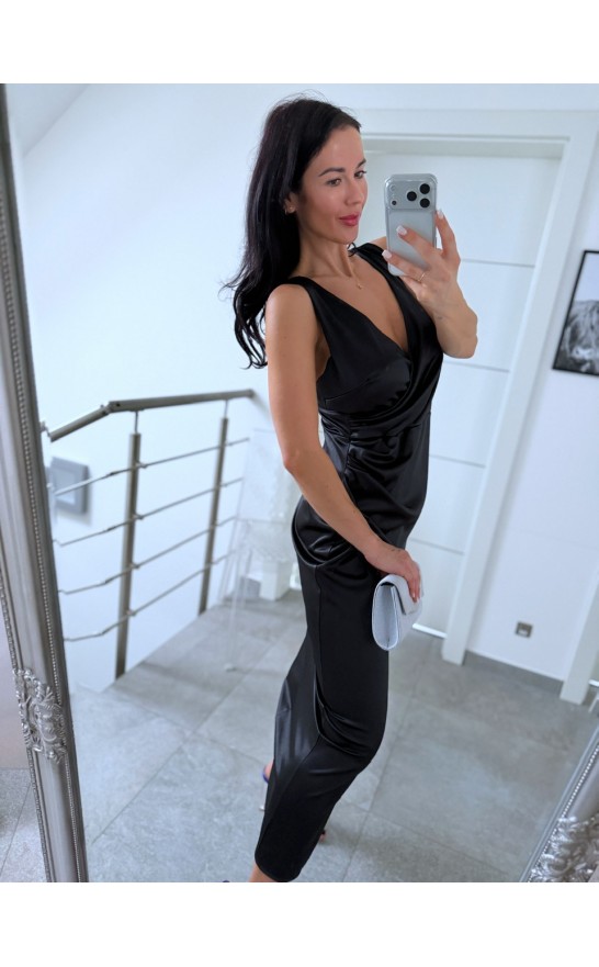 Černé šaty Edita velikost M 