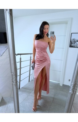 Růžové šaty Beata 