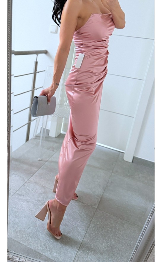 Růžové šaty Beata 