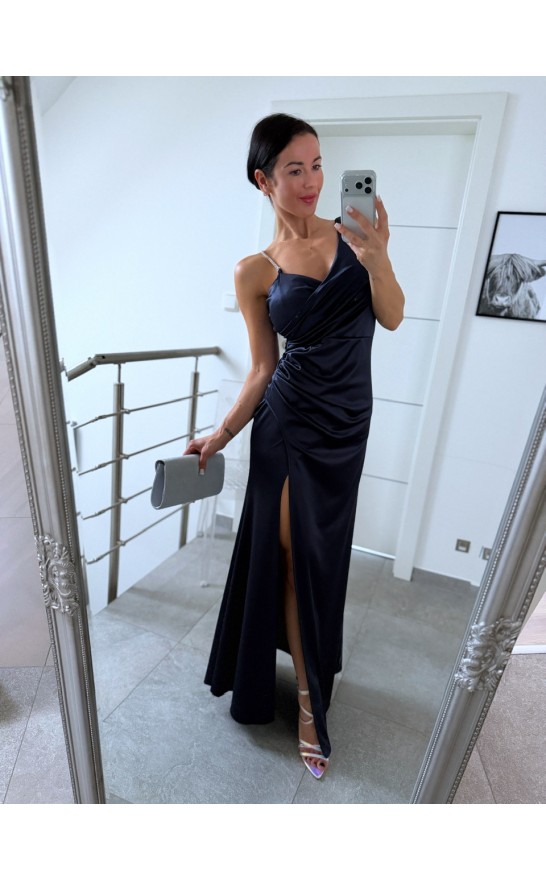 Tmavě modré šaty Palma 