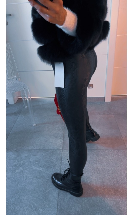 Legíny s hadím vzorem S M L 