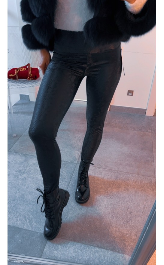 Legíny s hadím vzorem S M L 