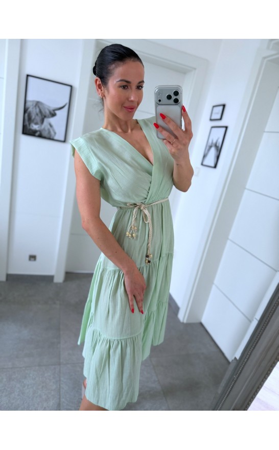 Mint šaty Romantic