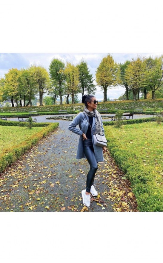 Sexy koženkové legíny S M L vyteplené 