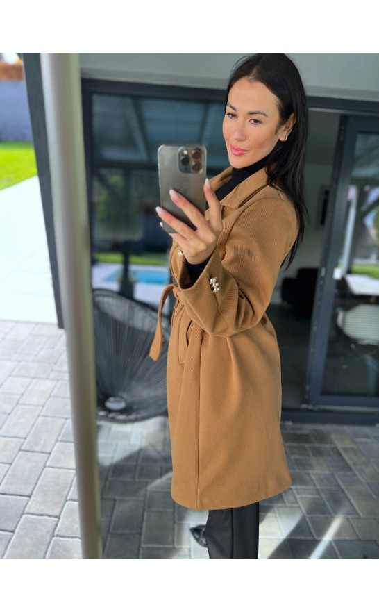 Camel krásný kabát 