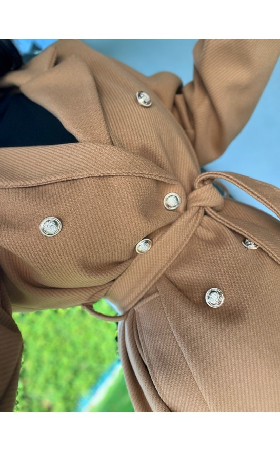 Camel krásný kabát 