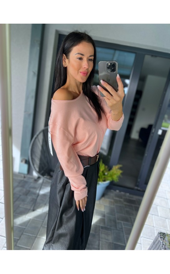 Růžový svetr Sabina 