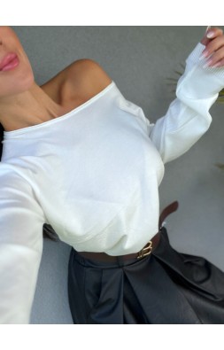 Smetanový svetr Sabina