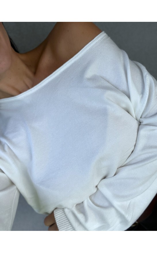 Smetanový svetr Sabina