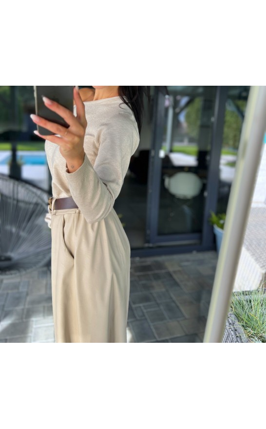 Krémový svetr sabina 