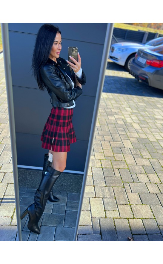 Sukně kostka červená 