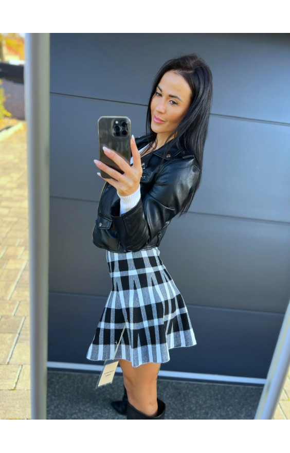 Sukně kostka bílá