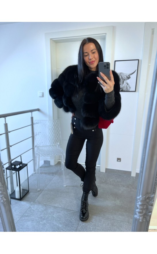 Černé kalhoty Cvoks S a M 