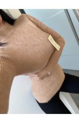 Karamelový svetr Veli 