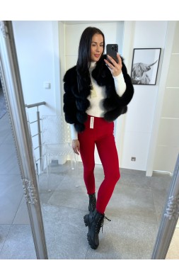 Červené kalhoty Moli vel S a M 