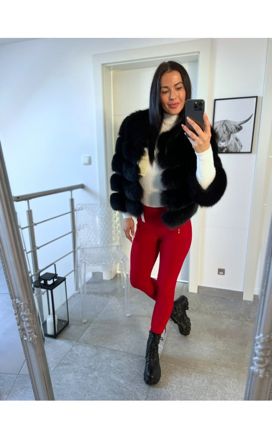 Červené kalhoty Moli vel S a M 