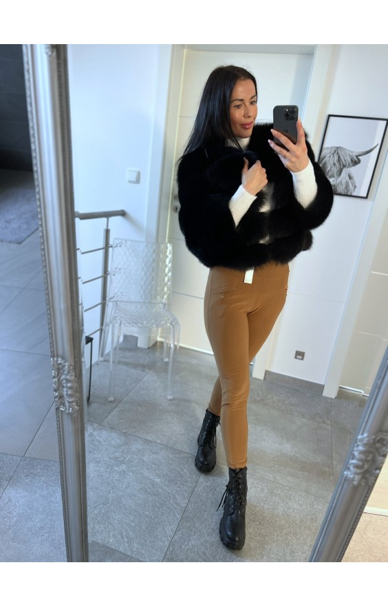 Krémové kalhoty Moli vel S a M 