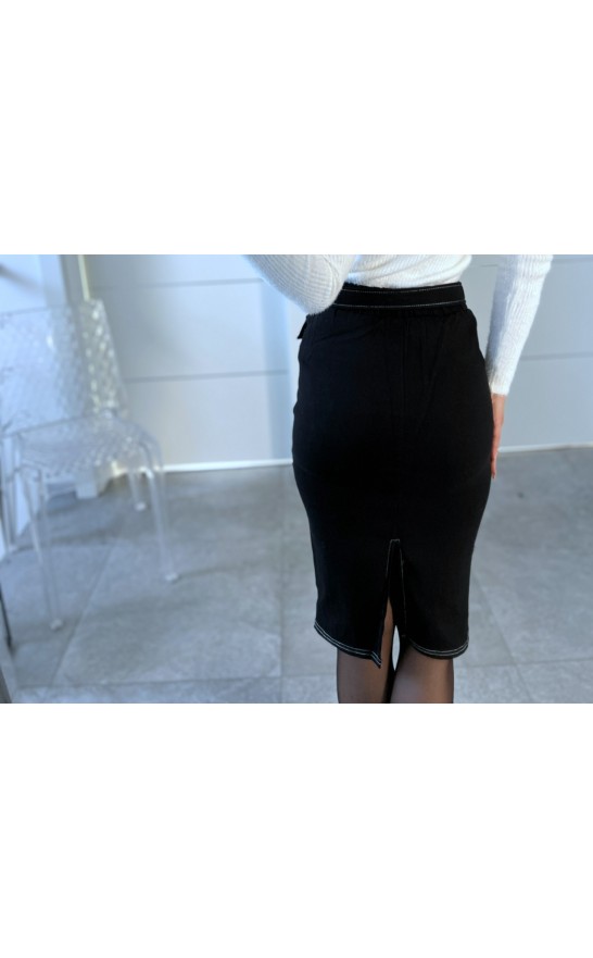 Černá pouzdrová sukně vel S a M 