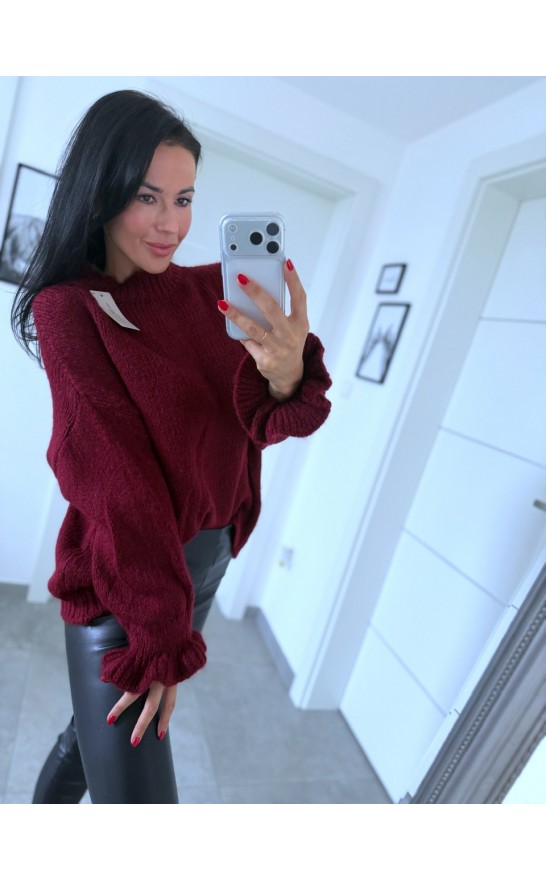Bordo svetr Fany 